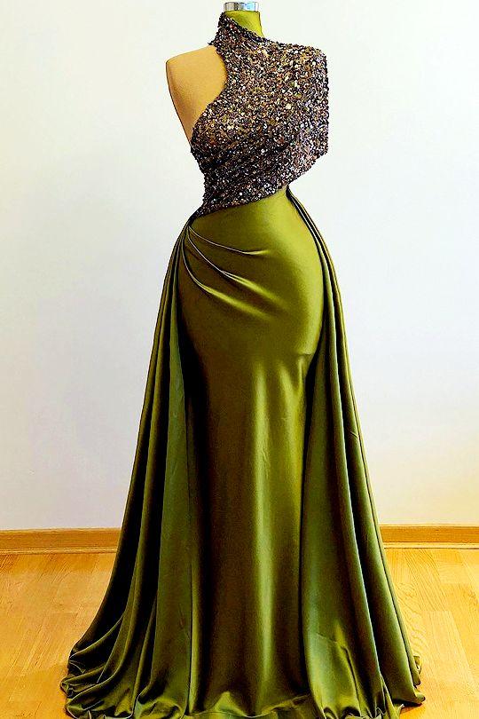 Green Prom Dresses Cheap | Evening dresses long CD23345