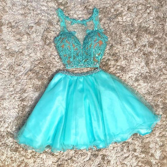 Short Two Pieces Homecoming Dresses CD23763