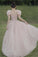 PINK TULLE LONG A LINE PROM DRESS EVENING DRESS CD24482