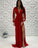 Red long prom dress, evening dress CD24667