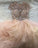 Princess Cap Sleeves tulle Ball Gown prom dress CD3738