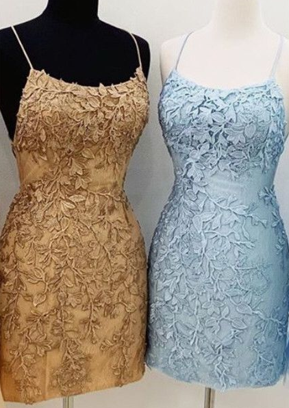 open back lace homecoming dresses bodycon CD3881