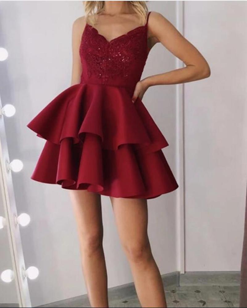 Short Homecoming Dresses 2024 with Straps CD4067