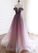 A line tulle long prom dress CD4763