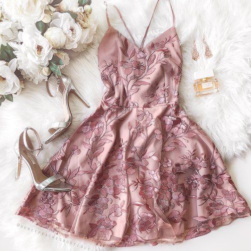 2024 Homecoming Dresses a line pink short dress CD5641