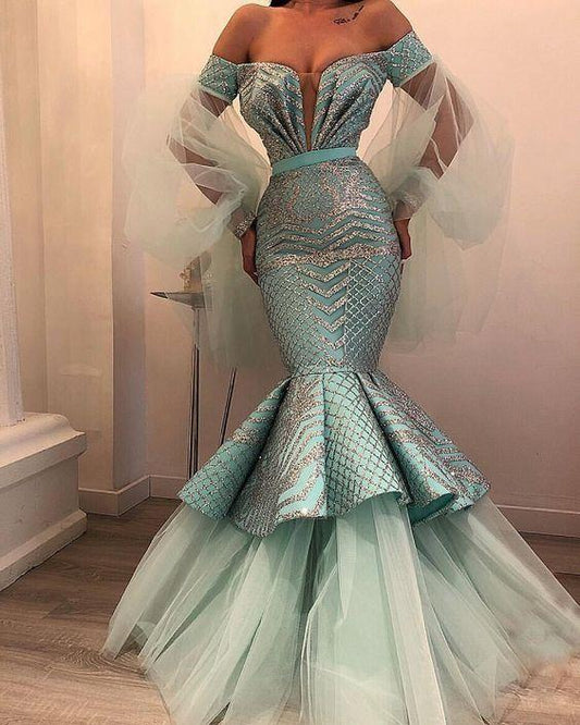 2024 new arrive mermaid prom dress women fashion gown . CD5851