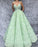 long evening dress, long strapless spring prom dress CD6084