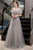 Brilliant Rhinestones Embellished Sheer Neckline Pageant prom Dresses CD6430