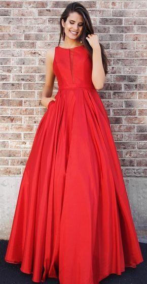 Eleagnt red Long Prom Dress Party Dress CD8305