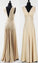 V Neck Sleeveless Party Dress, Long Prom Dress CD9268