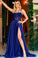 blue prom party dress, new fashion CD9989