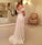 A-Line Off-the-Shoulder Wedding Dresses,Long Chiffon Beach Wedding Dress with Lace Split,N123