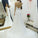 A-line Halter Chiffon Wedding Dress,Backless Court Train Bridal Dresses,Beach Wedding Dress,N124