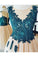 See Through Short Homecoming Dresses Lace Top Tulle Sleeveless Homecoming Dress N1869