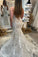 Elegant Mermaid Sweetheart Lace Wedding Dresses