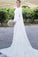 Long Sleeve Sheath Wedding Dresses Simple Modest Long Country Wedding Dress N2258