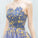 Ombre Puffy Strapless Sparkly Prom Dress, Sexy Long Party Dresses N2315