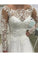 Puffy Wedding Dress with Long Sleeves, Gorgeous Tulle Bridal Dress with Beads N1798