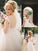 A-Line/Princess Scoop Court Train Tulle Sleeveless Wedding Dresses CICIP0006675