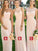 A-Line/Princess Sleeveless Floor-Length Ruched Chiffon Bridesmaid Dresses CICIP0005185