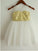 A-line/Princess Scoop Sleeveless Sequin Tea-Length Tulle Flower Girl Dresses CICIP0007845