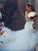 Trumpet/Mermaid Spaghetti Straps Sleeveless Court Train Lace Tulle Wedding Dresses CICIP0006915