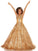 A-line/Princess Halter Sleeveless Sequin Long Sequins Flower Girl Dresses CICIP0007565