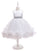 Ball Gown Tulle Ruffles Scoop Sleeveless Tea-Length Flower Girl Dresses CICIP0007515