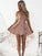 A-Line/Princess Off-the-Shoulder Lace Short/Mini Dresses CICIP0008097