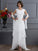 Sheath/Column Bateau Sleeveless Lace High Low Chiffon Mother of the Bride Dresses CICIP0007129