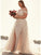A-Line/Princess Tulle Off-the-Shoulder Applique Sleeveless Sweep/Brush Train Wedding Dresses CICIP0006878