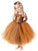 Ball Gown Straps Sleeveless Hand-Made Flower Tea-Length Tulle Flower Girl Dresses CICIP0007756