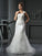 Trumpet/Mermaid Straps Applique Sleeveless Long Satin Wedding Dresses CICIP0006715