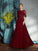 A-Line/Princess Bateau Applique 1/2 Sleeves Long Chiffon Mother of the Bride Dresses CICIP0007128