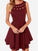 A-Line/Princess Sleeveless Scoop Jersey Short/Mini Dresses CICIP0008486