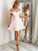 A-Line/Princess Off-the-Shoulder Sleeveless Satin Short/Mini Dresses CICIP0008105