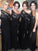 Sheath/Column One-Shoulder Sleeveless Spandex Floor-Length Bridesmaid Dresses CICIP0005222