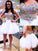 A-Line/Princess Sleeveless Sweetheart Beading Tulle Short/Mini Dresses CICIP0008026