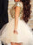 A-Line/Princess Sleeveless Scoop Sequin Tulle Short/Mini Dresses CICIP0008184