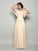 A-Line/Princess Square Beading Short Sleeves Long Chiffon Mother of the Bride Dresses CICIP0007105