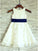 A-line/Princess Sleeveless Scoop Ruffles Tea-Length Chiffon Flower Girl Dresses CICIP0007773