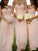A-Line/Princess Sweetheart Sleeveless Floor-Length Chiffon Bridesmaid Dresses CICIP0005473