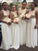 A-Line/Princess Scoop Sleeveless Floor-Length Paillette Chiffon Bridesmaid Dresses CICIP0005398