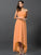A-Line/Princess Strapless Sleeveless High Low Chiffon Bridesmaid Dresses CICIP0005340