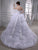 Ball Gown Beading Sweetheart Sleeveless Long Organza Wedding Dresses CICIP0006658