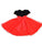 A-line/Princess Scoop Short Sleeves Bowknot Long Organza Flower Girl Dresses CICIP0007777