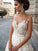 A-Line/Princess Tulle Scoop Applique Sleeveless Court Train Wedding Dresses CICIP0006785