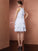 A-Line/Princess Scoop Sleeveless Beading Short Chiffon Homecoming Dresses CICIP0008482
