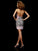 Sheath/Column Straps Sleeveless Beading Short Organza Homecoming Dresses CICIP0008311
