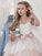 Ball Gown Sweetheart Sleeveless Bowknot Floor-Length Tulle Flower Girl Dresses CICIP0007633